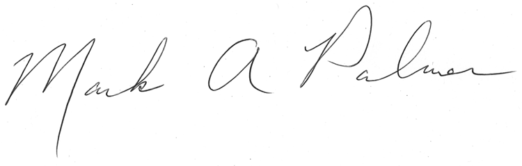 signature of Mark Palmer